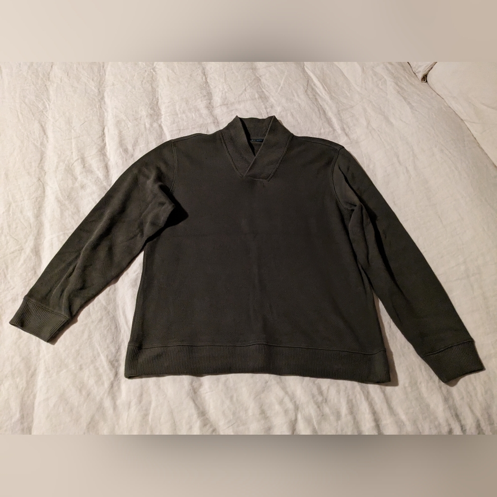 Perry Ellis Army Green Sweater, Size M